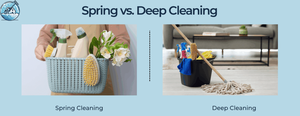 deep house cleaning